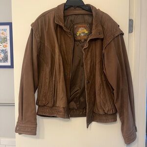 Wilson’s Leather Vintage Adventure Bound Leather Jacket size L